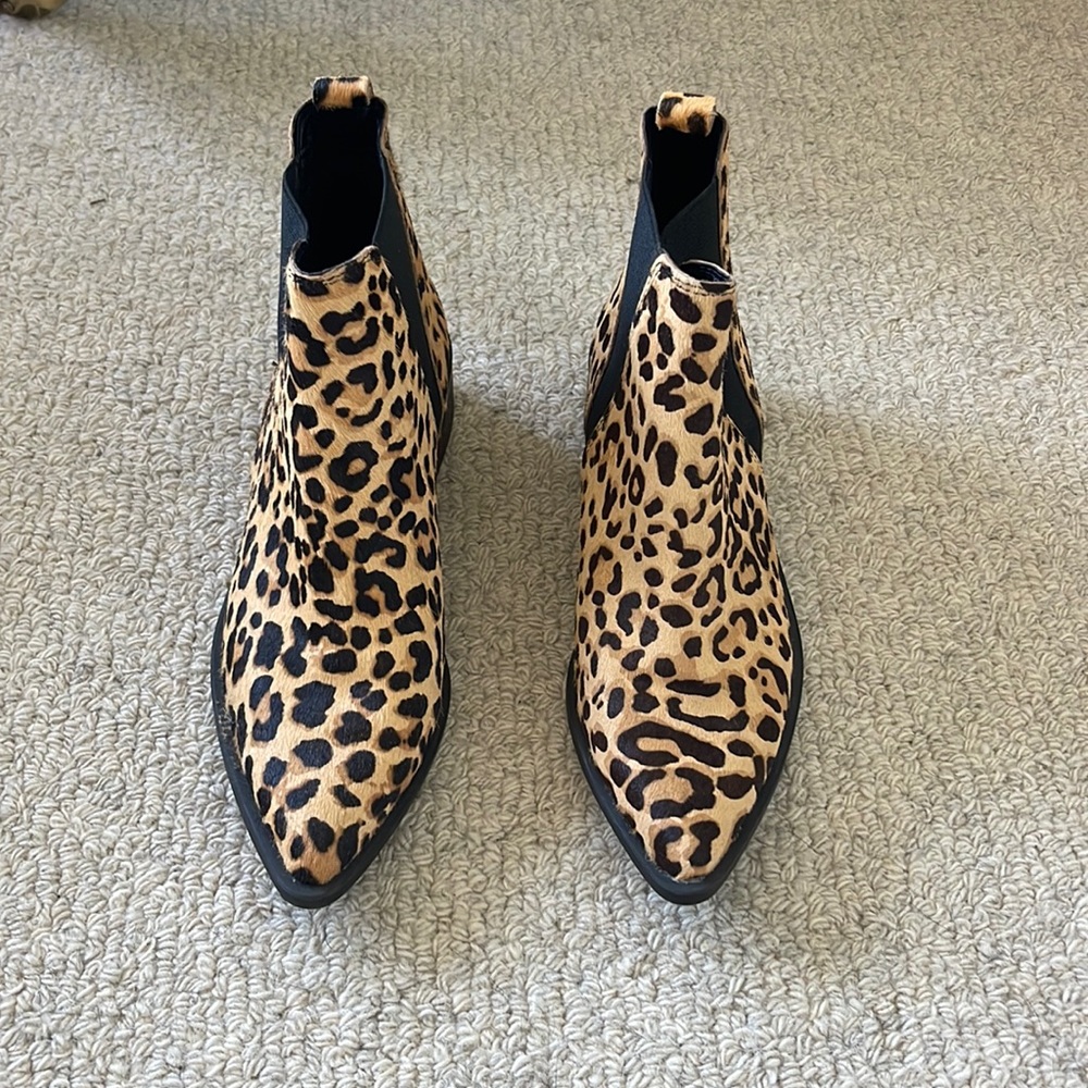 Cheetah booties